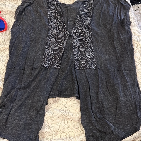 BEADED FREE PEOPLE TOP - Picture 4 of 5